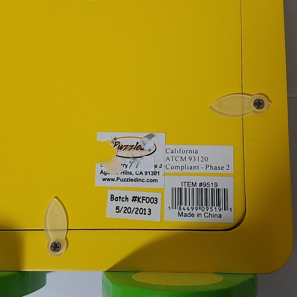 Hippo multi-colored 5 x 7 kids picture frame - Picture 5 of 8